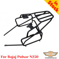 Bajaj Pulsar N250 pannier rack, luggage rack system for Givi / Kappa Monokey system