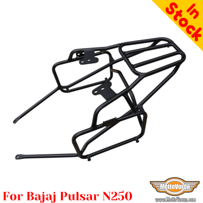 Bajaj Pulsar N250 pannier rack, luggage rack system for Givi / Kappa Monokey system