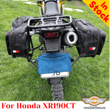 Honda XR190CT pannier rack, luggage rack system for bags