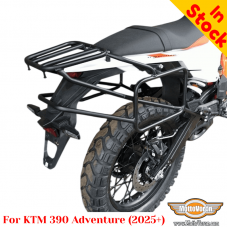 KTM 390 Adventure (2025+) pannier rack, luggage rack system for bags or aluminum cases