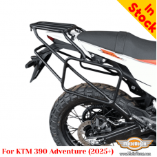 KTM 390 Adventure (2025+) pannier rack, luggage rack system for bags or aluminum cases