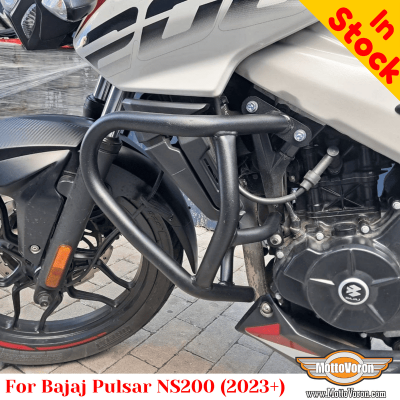 Bajaj Pulsar NS200 (2023+) クラッシュバー、エンジンガード
