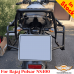 Bajaj Pulsar NS400 pannier rack, luggage rack system for Givi / Kappa Monokey system
