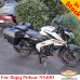 Bajaj Pulsar NS400 pannier rack, luggage rack system for Givi / Kappa Monokey system