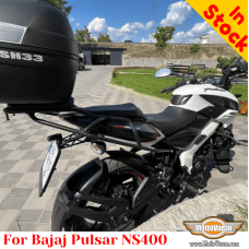 Bajaj Pulsar NS400 rear rack reinforced