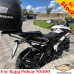 Bajaj Pulsar NS400 rear rack reinforced