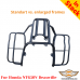 Honda NT650V Deauville väska rack, bagage rack system (med förstorade sidoramar)
