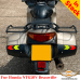 Σχάρα αποσκευών Honda NT650V Deauville, σύστημα σχάρας αποσκευών για βαλίτσες Givi / Kappa Monokey (με διευρυμένα πλευρικά πλαίσια)
