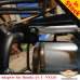 Adapter for installing luggage rack systems and side carriers on the Honda AX-1 / NX250
