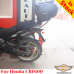 Honda CBF600 (2004-2007) pannier rack, luggage rack system for bags or aluminum cases