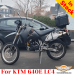 KTM 640 pannier rack, luggage rack system for bags or aluminum cases