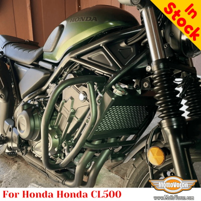 Barre paramotore Honda CL500, protezione motore