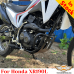 Honda XR190L védőrudak, motorvédő, haspáncél