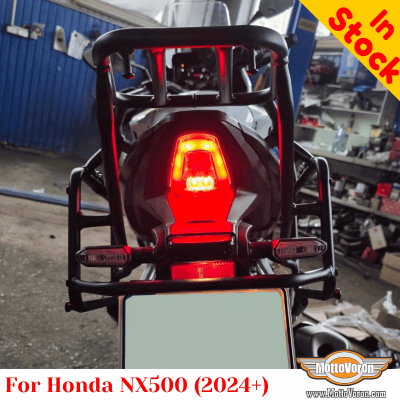 Honda NX500 (2024+) pannier rack, luggage rack system for Givi / Kappa ...