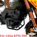 Lifan KPM200 EFI сrash bars, engine guard reinforced