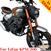 Lifan KPM200 EFI сrash bars, engine guard reinforced