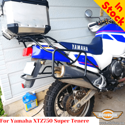 Yamaha XTZ750 Super Tenere pannier rack, luggage rack system for bags or aluminum cases