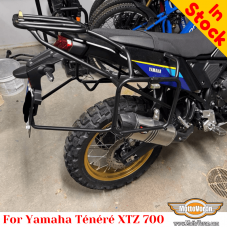 Yamaha Tenere 700 XTZ700 bagasjebrett, bagasjebrettsystem for Givi/Kappa Monokey-systemer Yamaha Tenere 700 XTZ700 bagasjebrett, bagasjebrettsystem for Givi/Kappa Monokey-systemer