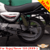 Bajaj Boxer 125 / 150 (2019+) сadres latéraux, support pour valises Givi / Kappa Monokey System