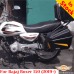 Bajaj Boxer 125 / 150 (2019+) сadres latéraux, support pour valises Givi / Kappa Monokey System