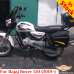 Bajaj Boxer 125 / 150 (2019+) сadres latéraux, support pour valises Givi / Kappa Monokey System