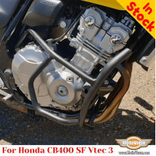 Honda CB400 VTEC 3-veis støtdempere, motorbeskyttelse