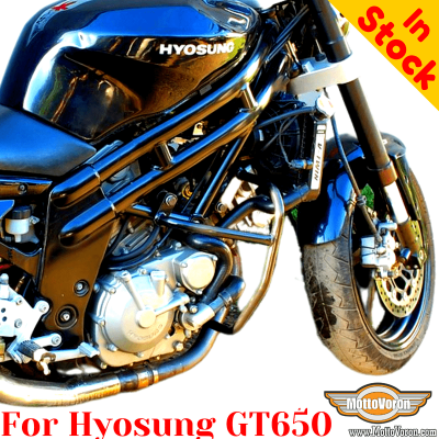 Hyosung GT650 сrash bars engine guard