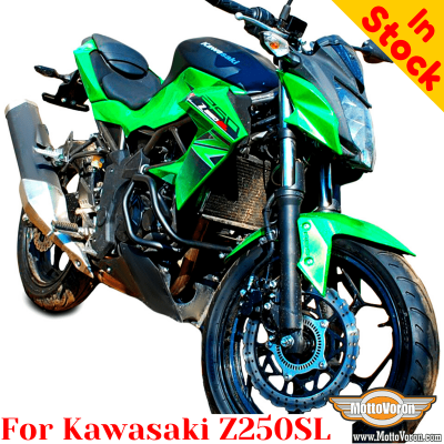 Barras de proteção Kawasaki Z250SL, proteção do motor