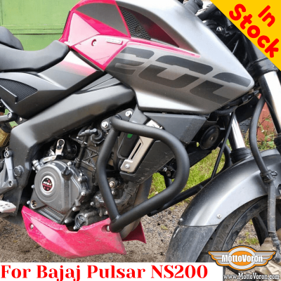 Bajaj Pulsar NS200 сrash bars engine guard