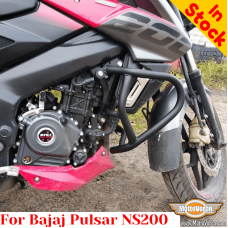 Bajaj Pulsar NS200 сrash bars, engine guard