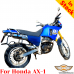 Honda AX-1 pannier rack, side carrier for bags