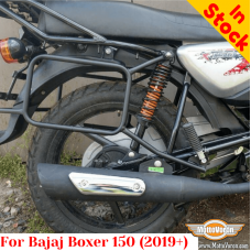 Bajaj Boxer 125 / 150 (2019+) side carrier pannier rack for bags