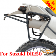 Suzuki DR250 сadres latéraux, support pour sacoches textiles