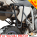 Suzuki DR250 pannier rack, side carrier for bags