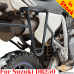 Suzuki DR250 сadres latéraux, support pour sacoches textiles