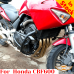 Honda CBF600 сrash bars, engine guard reinforced