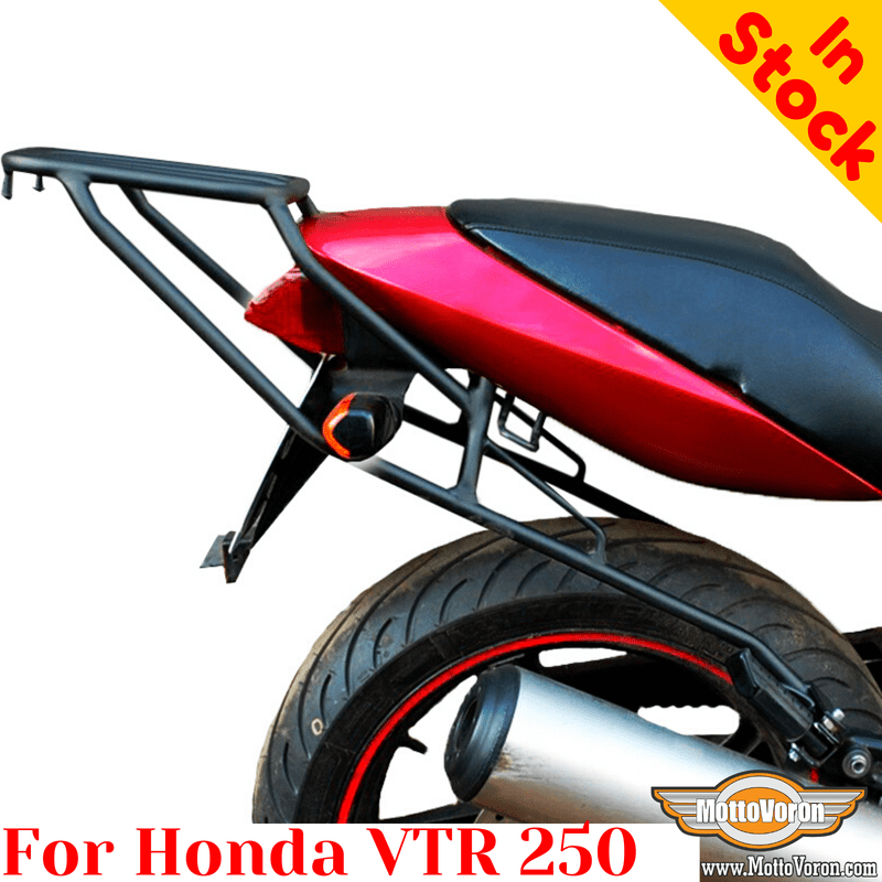 For Honda VTR250 Engine guard VTR 250 Rear rack Kit Rear luggage rack Crash  bars