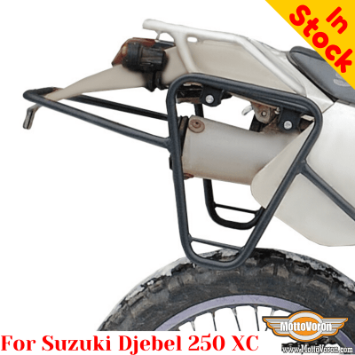 Suzuki Djebel 250XC pannier rack, side carrier for bags