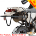 Suzuki Djebel 250XC pannier rack, side carrier for bags
