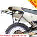 Suzuki Djebel 250XC сadres latéraux, support pour sacoches textiles