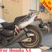 Honda X4 rear rack for cases Givi / Kappa Monokey System