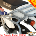 Suzuki Djebel 250XC pannier rack, side carrier for bags or aluminum cases