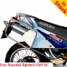 Suzuki Djebel 250XC pannier rack, side carrier for bags or aluminum cases