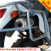 Suzuki Djebel 250XC сadres latéraux, support pour sacoches textile ou valises aluminium