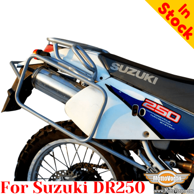 Suzuki DR250 боковые рамки для текстильных сумок или алюминиевых кофров