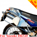 Porta-bagagens Suzuki DR250, suporte lateral para bolsas ou malas de alumínio