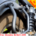 Portapacchi Honda Rebel 500 CMX 500, portapacchi laterale per borse