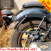 Portapacchi Honda Rebel 500 CMX 500, portapacchi laterale per borse