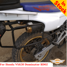 Honda NX650 RD02 side carrier pannier rack for Givi / Kappa Monokey system