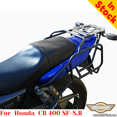 Honda CB400SF luggage rack system for bags